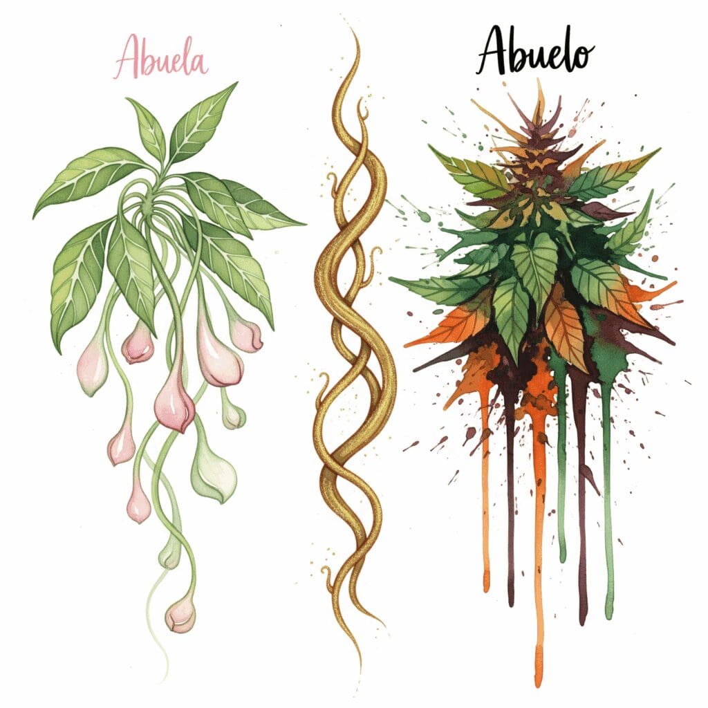 Yage Ayahuasca Pflanzen Unterschied Chacruna Chaliponga Diplopterys cabrerana Psychotria