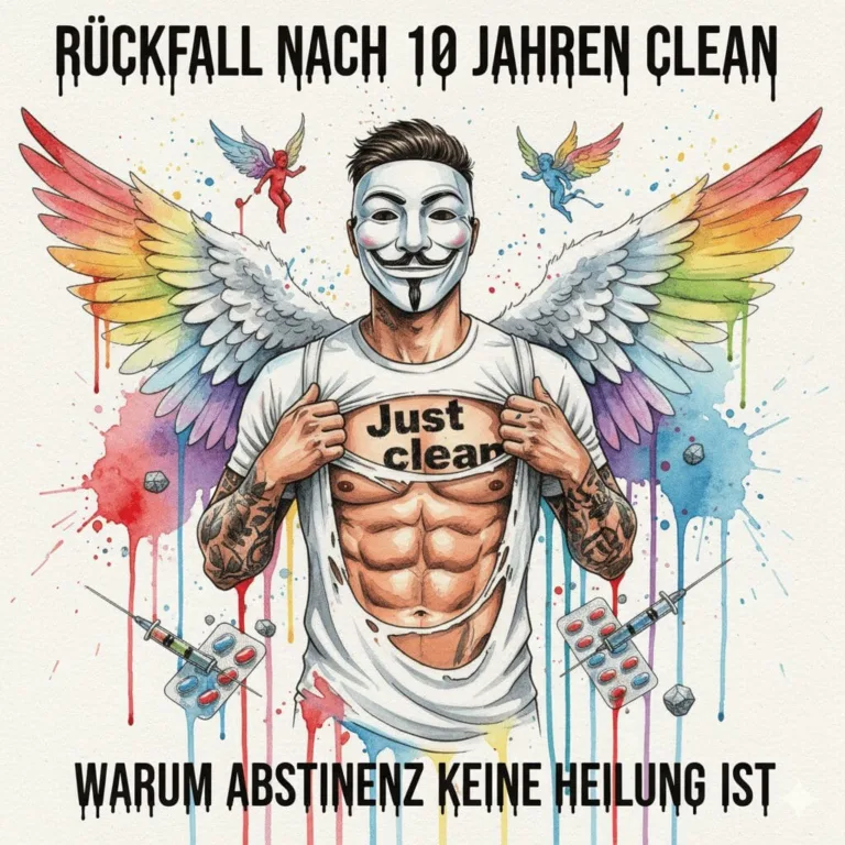 Rückfall nach 10 Jahren clean: Warum Abstinenz keine Heilung ist