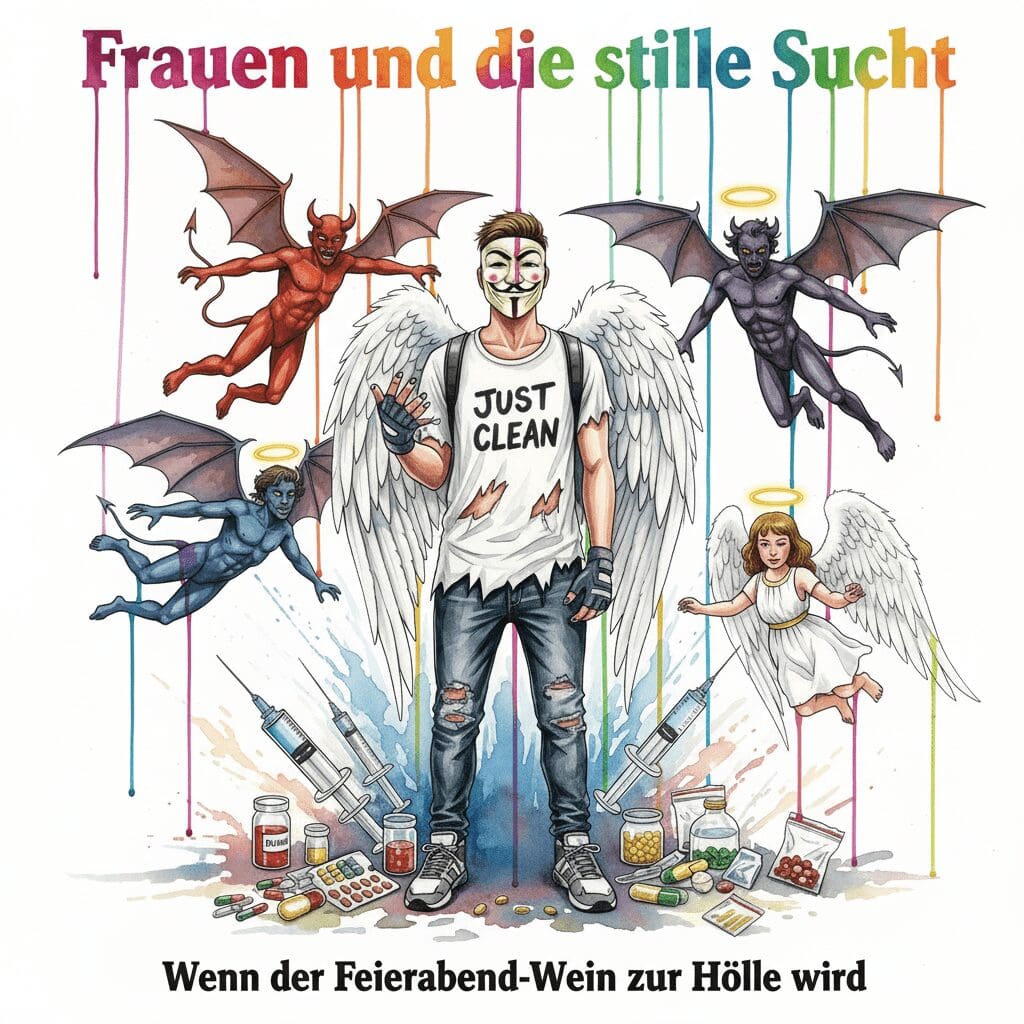 Frauen und die stille Sucht: Wenn der Feierabend-Wein zur Hölle wird