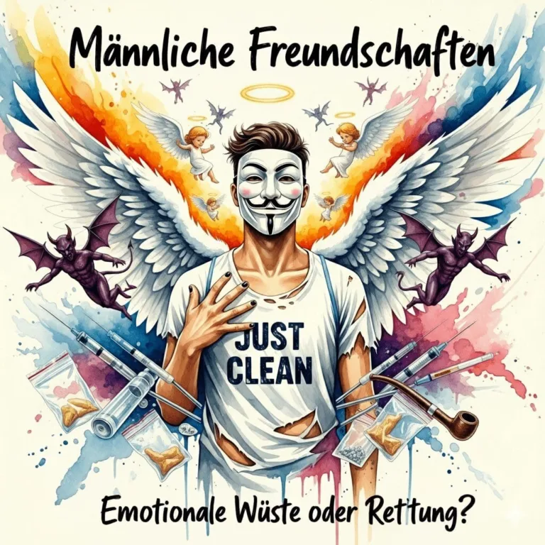 Männliche Freundschaften in Recovery: Emotionale Wüste oder Rettung?