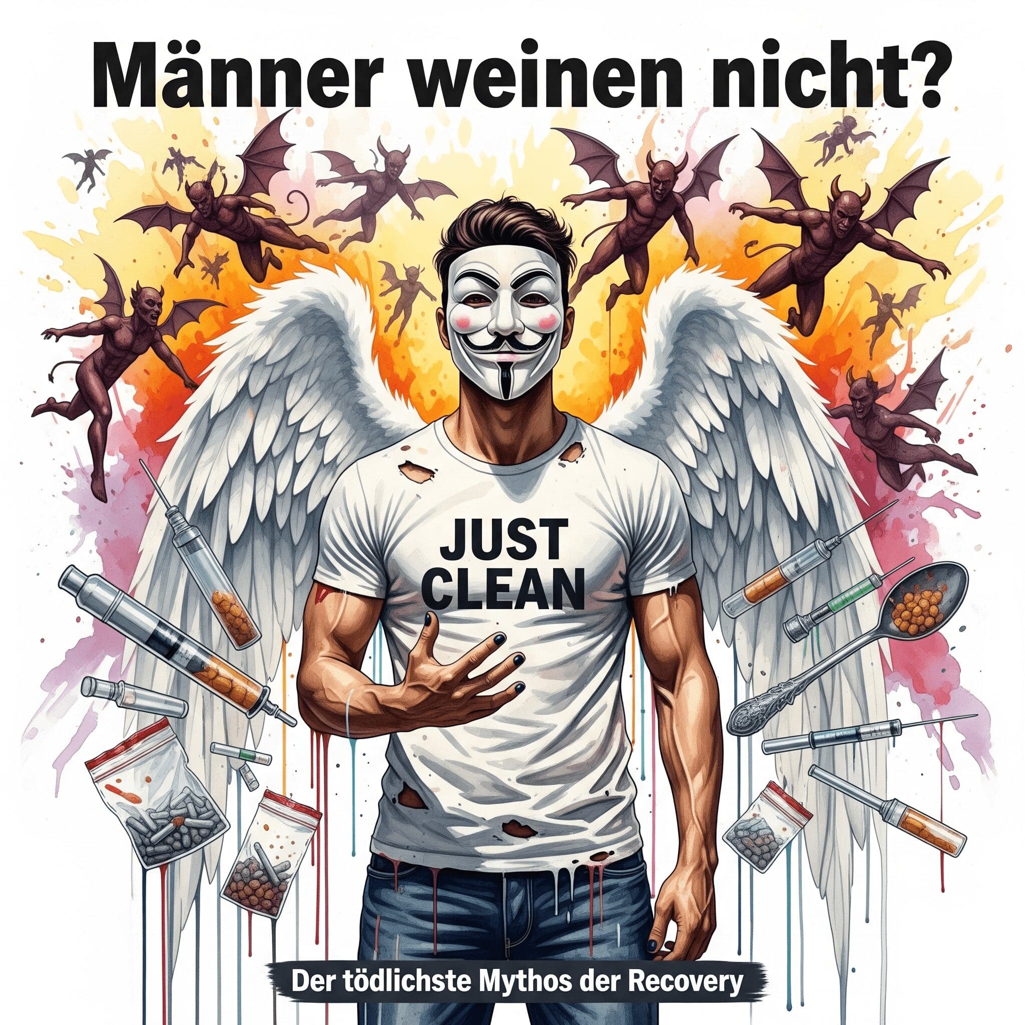 Männer weinen nicht? Der tödlichste Mythos der Recovery