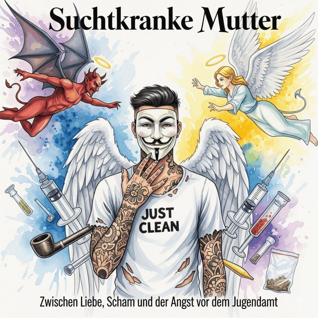 Süchtige Mutter: Zwischen Liebe, Scham und der Angst vor dem Jugendamt
