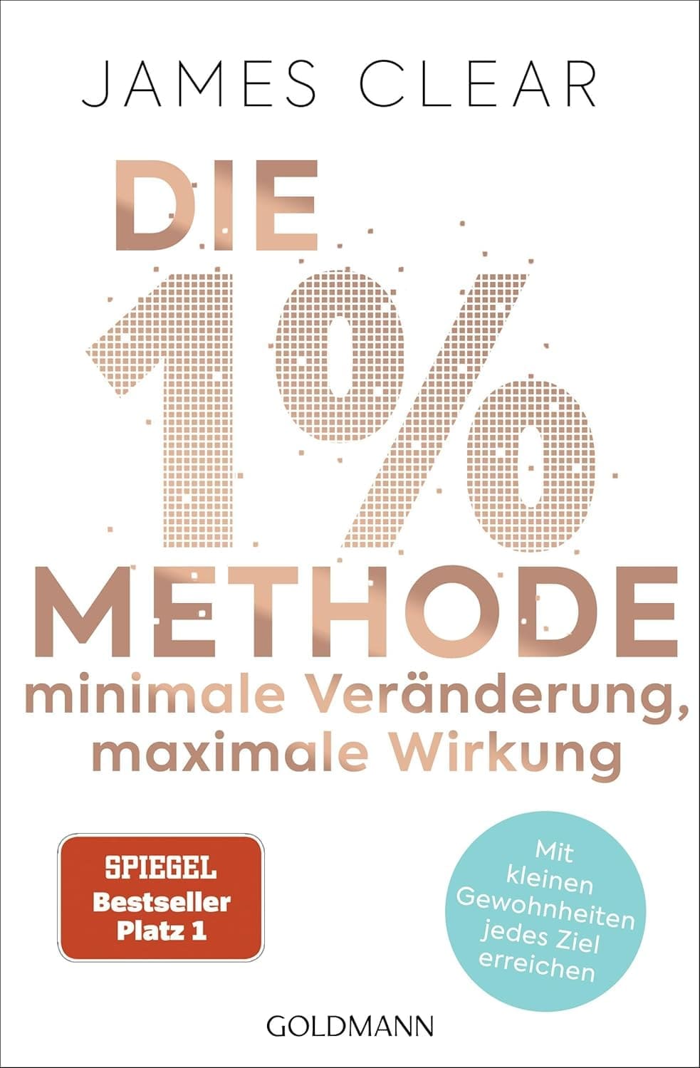 Buchcover: Atomic Habits (Die 1%-Methode) von James Clear