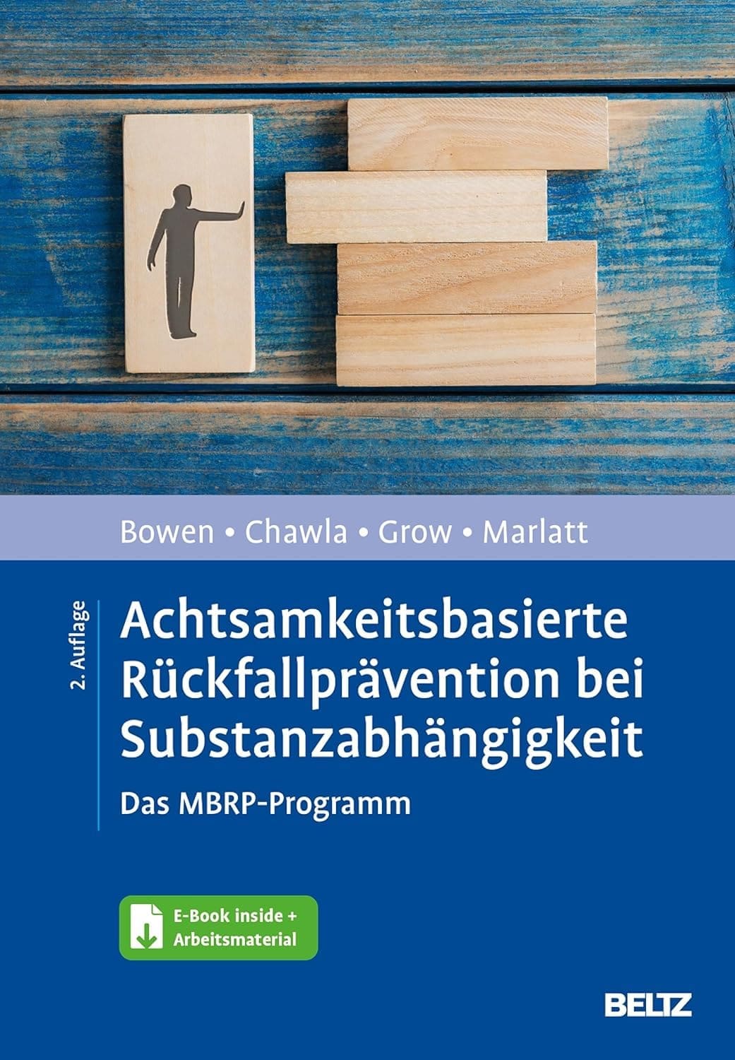 Buchcover: Achtsamkeitsbasierte Rückfallprävention bei Substanzabhängigkeit