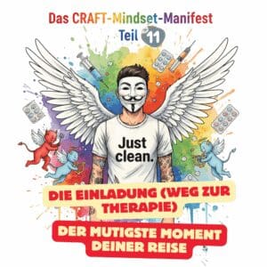 Das CRAFT-Mindset-Manifest (Teil 11): Die Einladung – Der mutigste Moment deiner Reise (Der Weg in die Therapie)