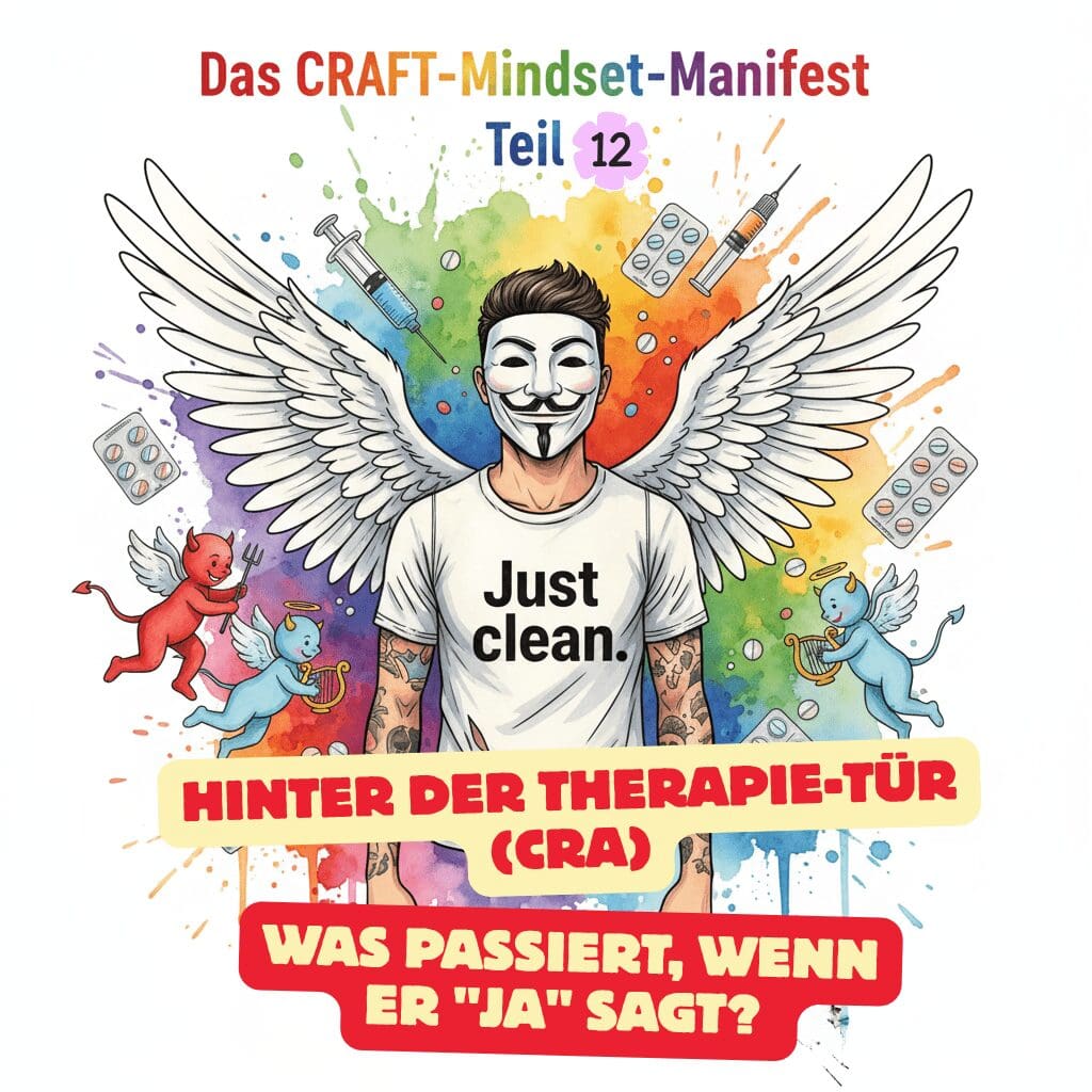 Das CRAFT-Mindset-Manifest (Teil 12): Hinter der Therapie-Tür – Was passiert, wenn er „Ja“ sagt? (Einblick in CRA)
