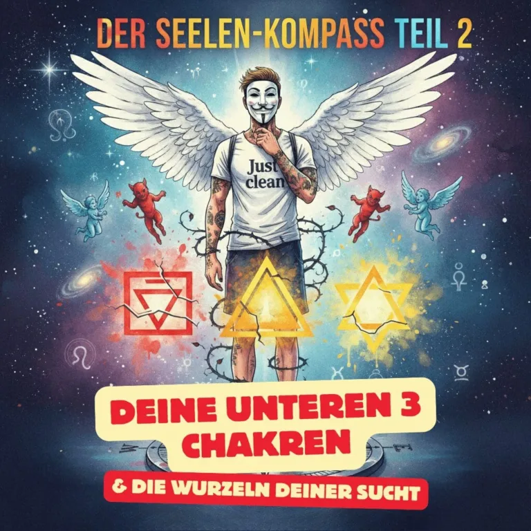 Die Energie-Analyse (Teil 1): Deine unteren 3 Chakren & die Wurzeln deiner Sucht