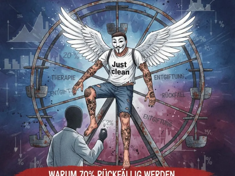 Die Willens-Lüge: Warum 70% rückfällig werden und das System dir die Schuld gibt