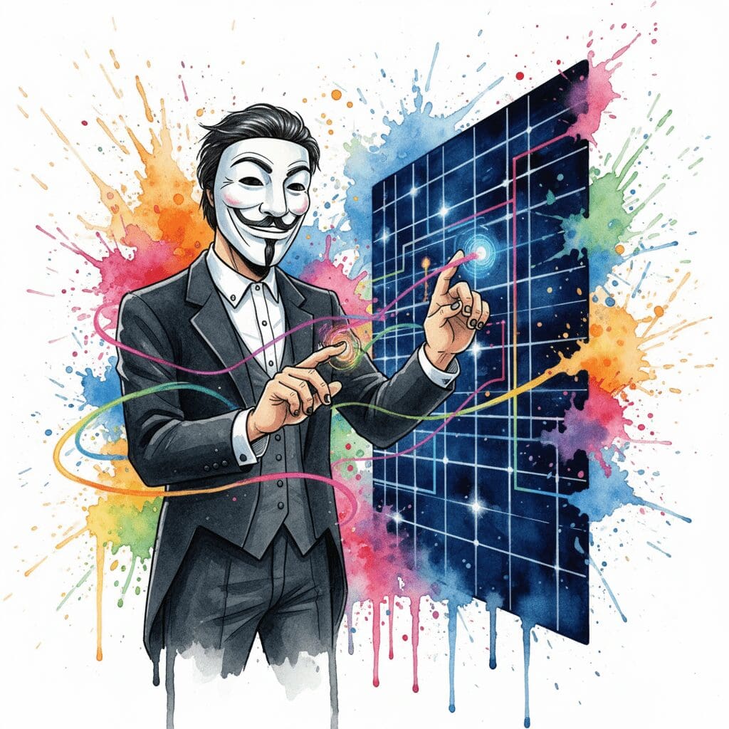 Die NeelixberliN-Figur als Hacker, der das starre Suchthilfesystem umprogrammiert. Symbol für einen individuellen und revolutionären Recovery-Weg.