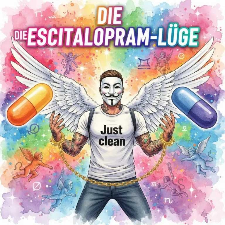 Die Escitalopram-Lüge: Wie Antidepressiva deine Symptome betäuben (und dich zum ewigen Patienten machen)