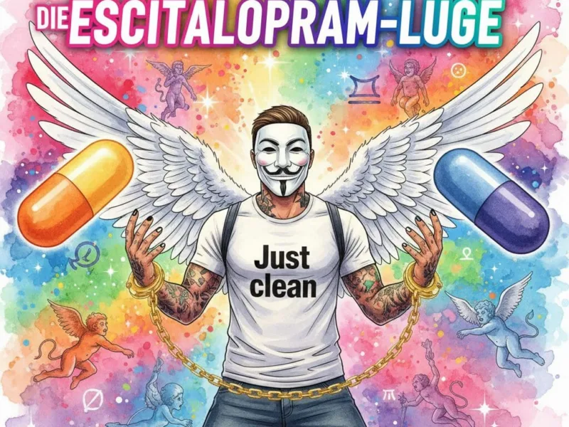 Die Escitalopram-Lüge: Wie Antidepressiva deine Symptome betäuben (und dich zum ewigen Patienten machen)