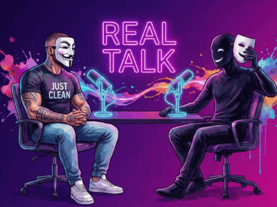 Podcast: Unmaskiert trifft NeelixberliN – Tacheles über Sucht & Wahrheit