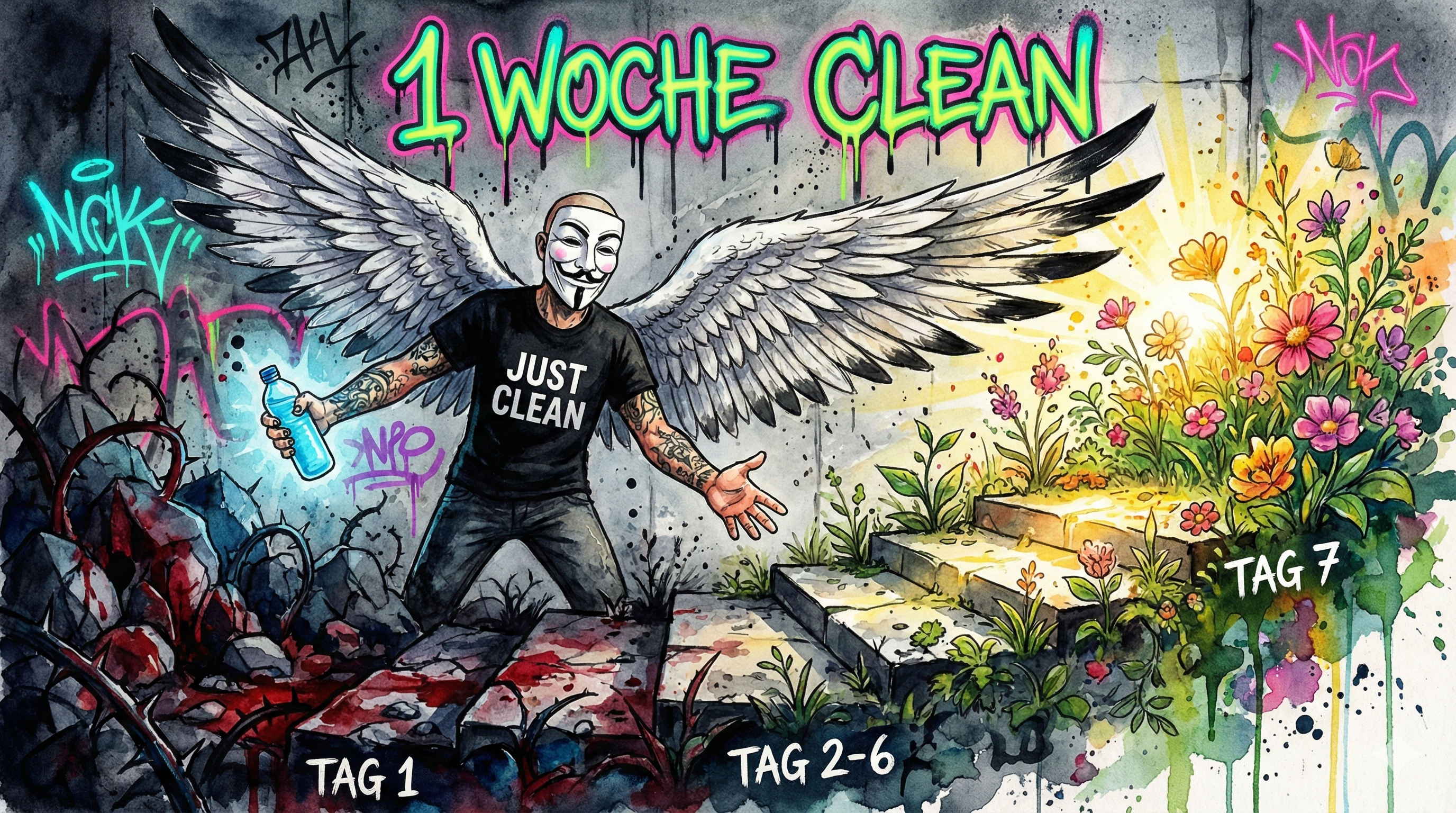 1 Woche clean sein: Dein Abstinenz Starter