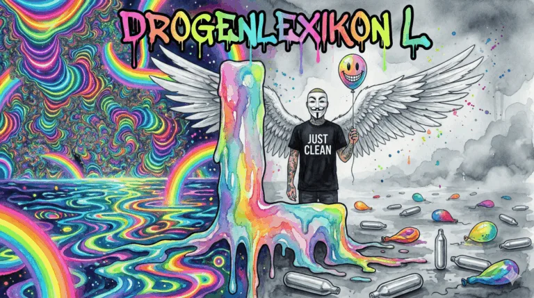 Drogenlexikon Kategorie L - LSD und Lachgas