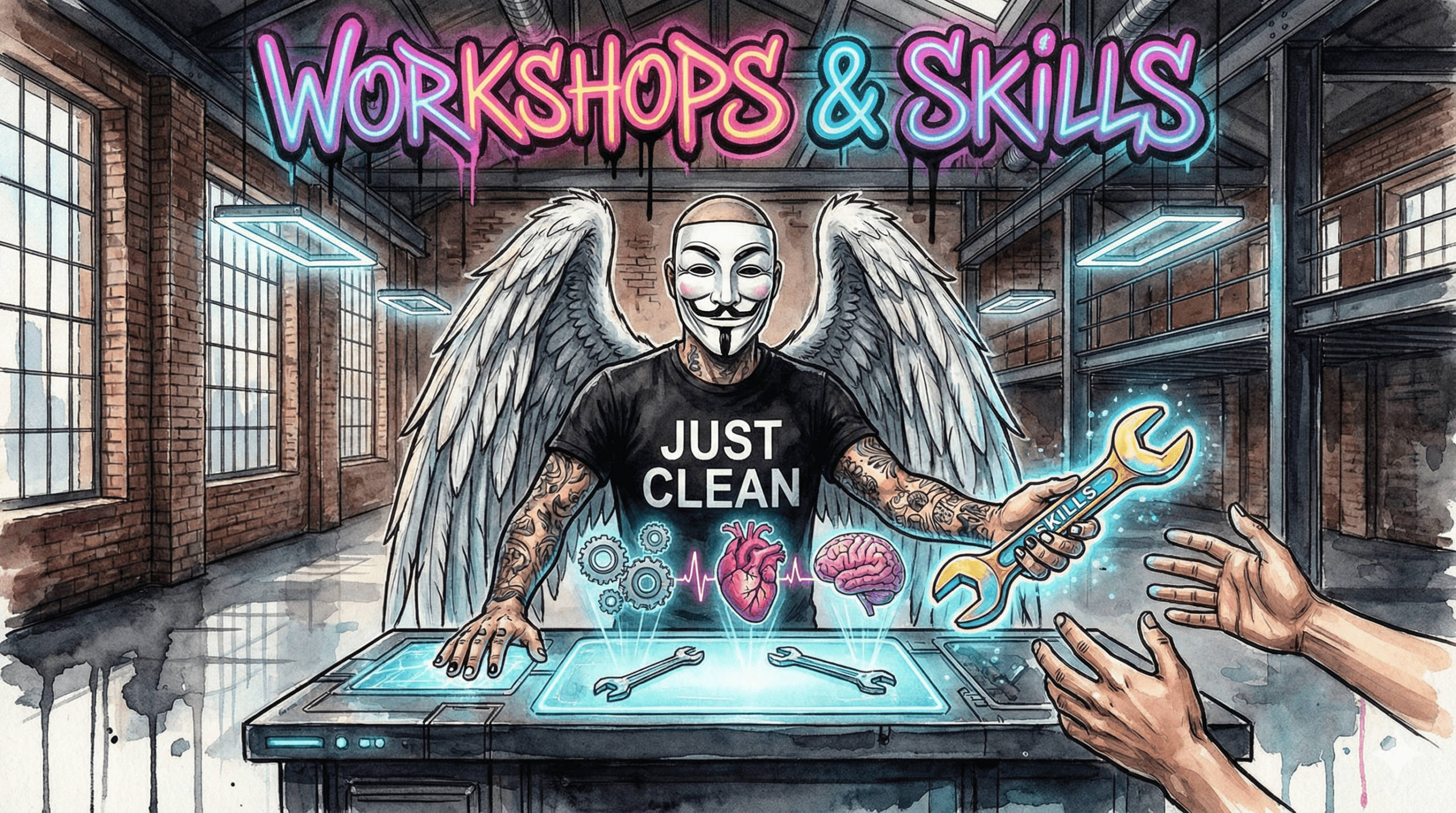 Kostenlose Workshops: Skills, Hilfe & mehr
