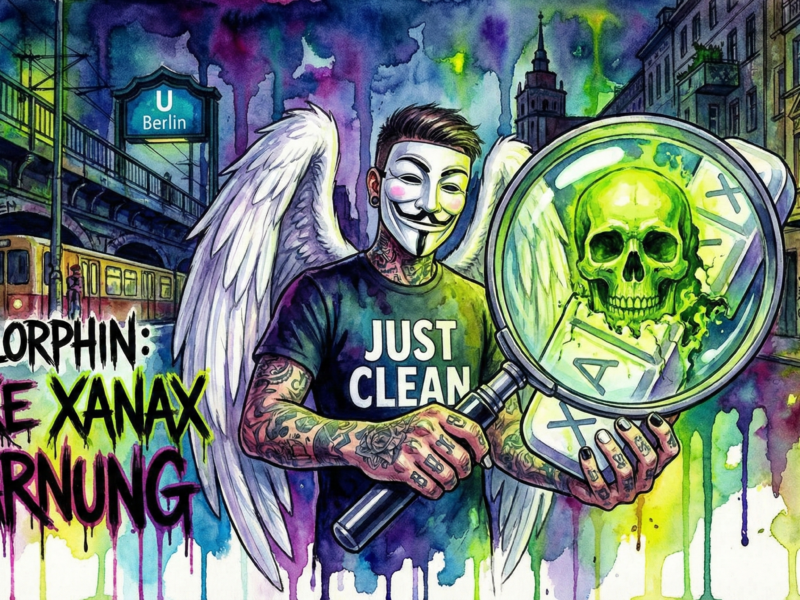 Cyclorphin: Der getarnte Killer in Fake-Alprazolam – Neuro-Roulette & Atemstillstand