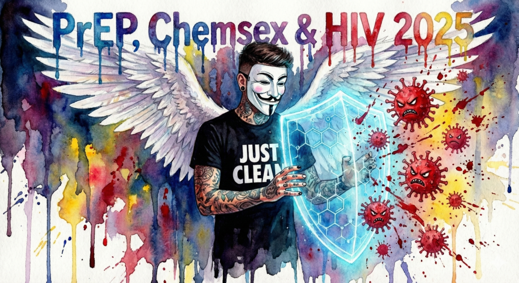 NeelixberliN Avatar wehrt Viren mit einem PrEP-Schutzschild ab.