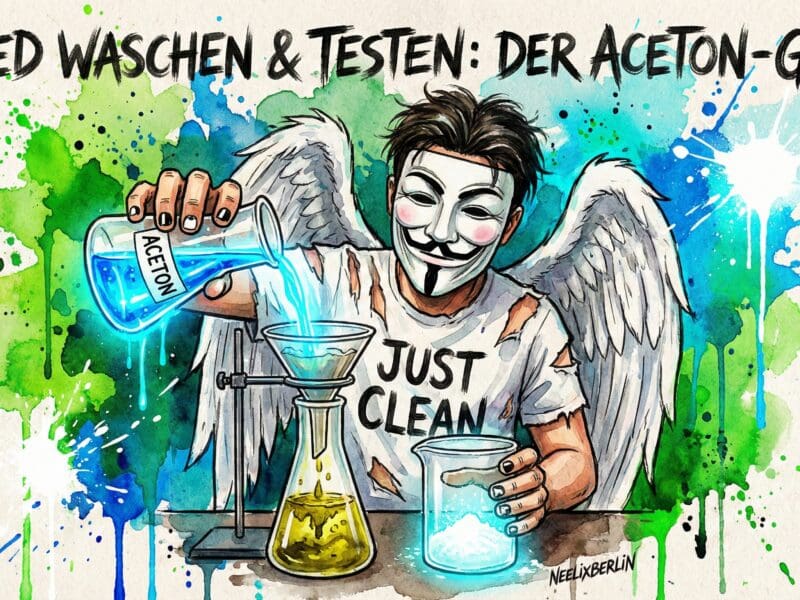 Speed (Pep) waschen & testen: Der Aceton-Guide für sauberen Konsum – [NeelixberliN Pro-Tipp]