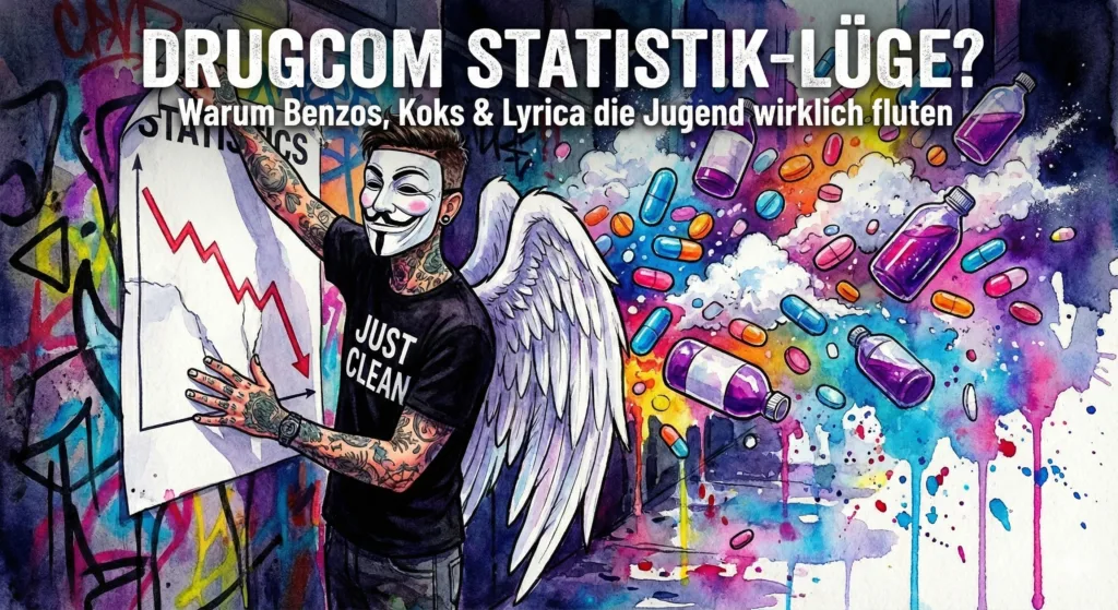 NeelixberliN reißt eine gefälschte Statistik herunter, dahinter kommt eine Flut aus Drogen zum Vorschein.