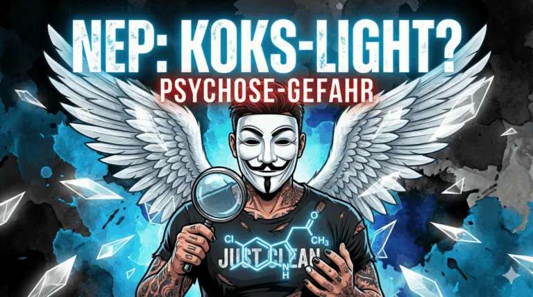 NEP (N-Ethylpentedron): „Koks-Light“ oder Psychose-Pulver? Wirkung & Risiko – Drogenlexikon