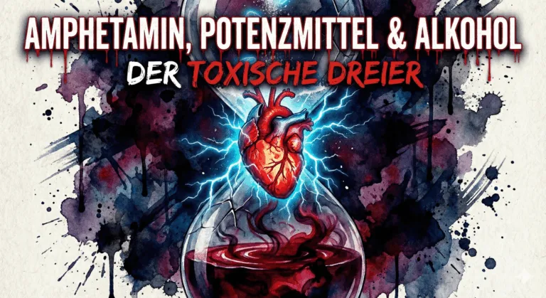 Amphetamin, Potenzmittel & Alkohol: Herzrasen, Standhaftigkeit & Lebensgefahr – Der toxische Dreier-Check von NeelixberliN