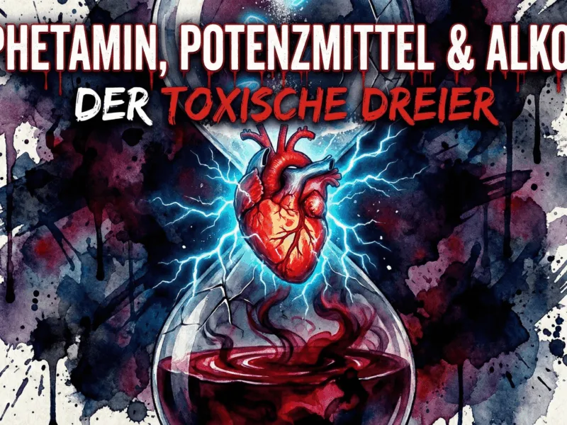 Amphetamin, Potenzmittel & Alkohol: Herzrasen, Standhaftigkeit & Lebensgefahr – Der toxische Dreier-Check von NeelixberliN
