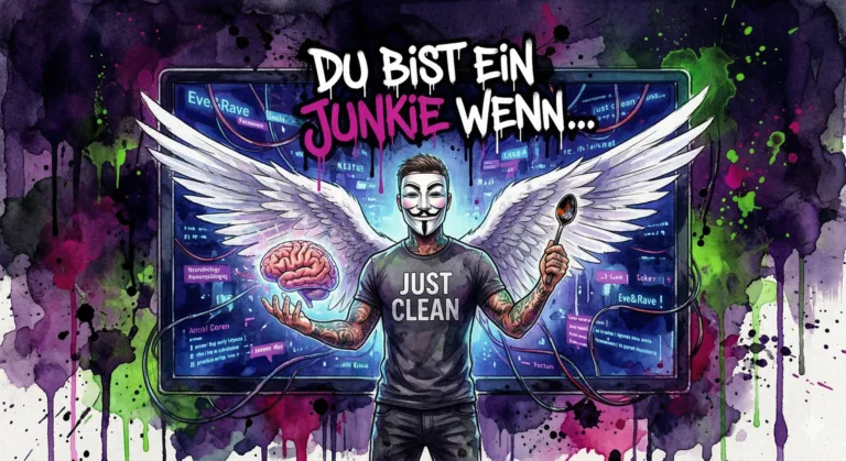 „Du weißt, dass du ein Junkie bist, wenn…“ – Die dunkle Neurobiologie hinter dem Eve&Rave Kult-Thread