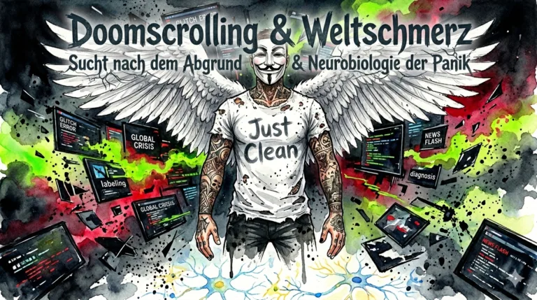 [Doomscrolling & Weltschmerz]: Die Sucht nach dem Abgrund & Neurobiologie der Panik – NeelixberliN Safe-Guide