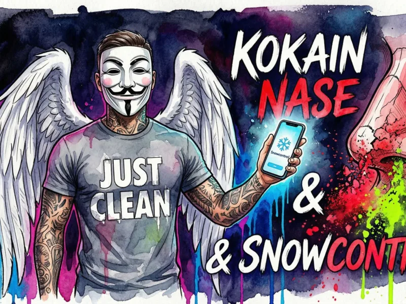 Kokain: Euphorie & Nasen-Nekrose – Der Real Talk über das Loch im Septum & Snowcontrol