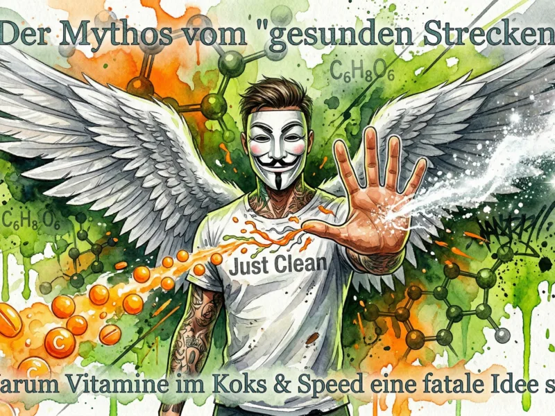 Der Mythos vom „gesunden Strecken“: Warum Vitamine im Koks & Speed eine fatale Idee sind – NeelixberliN Safe-Guide