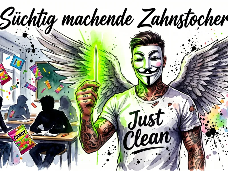 Süchtig machende Zahnstocher: Der unsichtbare TikTok-Trend auf dem Schulhof