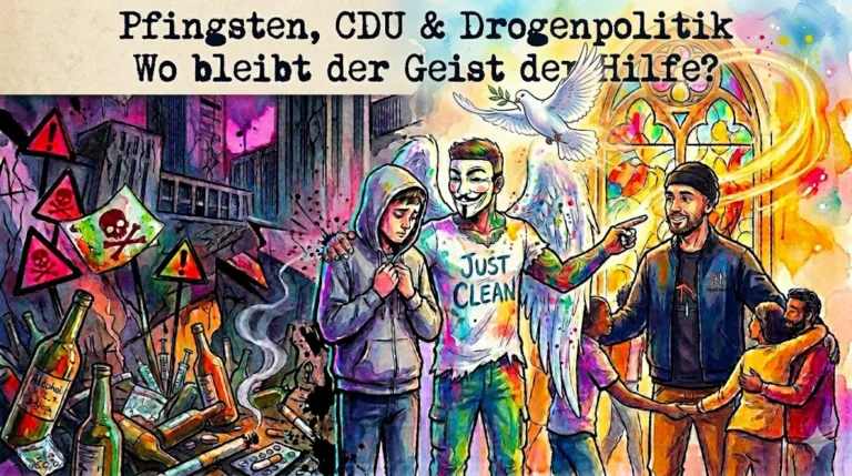 Pfingsten, CDU und Drogenpolitik: Wo bleibt der Geist der Hilfe?