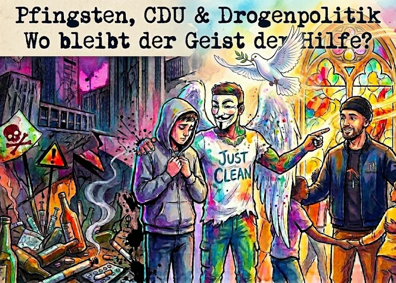 Pfingsten, CDU und Drogenpolitik: Wo bleibt der Geist der Hilfe?
