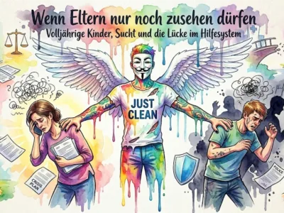 Wenn Eltern nur noch zusehen dürfen: Volljährige Kinder, Sucht und die Lücke im deutschen Hilfesystem