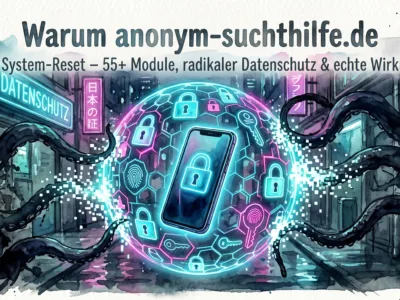 Warum anonym-suchthilfe.de: Der System-Reset – 55+ Module, radikaler Datenschutz & echte Wirkung