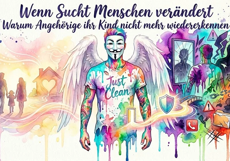 Wenn Sucht Menschen verändert: Warum Angehörige ihr Kind nicht mehr wiedererkennen