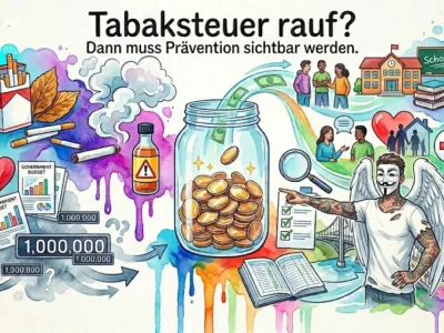 Tabaksteuer rauf — aber wohin fließt das Geld? Warum Deutschland eine echte Präventionswende braucht