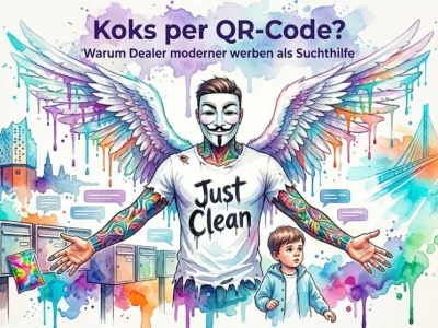 Koks per QR-Code, Drogen im Briefkasten: Warum Dealer moderner werben als die Suchthilfe