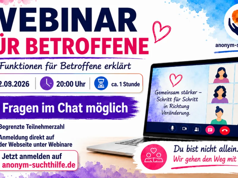 Webinar für Betroffene