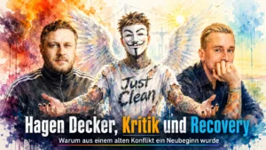Symbolbild zu Hagen Decker, Recovery, Projektion, Nervensystem, emotionaler Regulation, Kritik, Suchthilfe-Stigma und Neubeginn nach einem alten Konflikt.