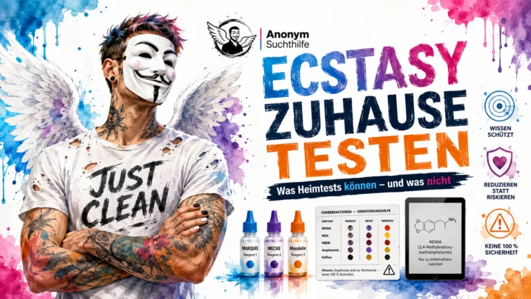 Ecstasy zuhause testen: Echte Harm Reduction, wenn Drugchecking nicht erreichbar ist