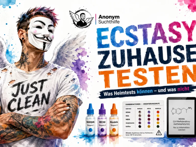 Ecstasy zuhause testen: Echte Harm Reduction, wenn Drugchecking nicht erreichbar ist