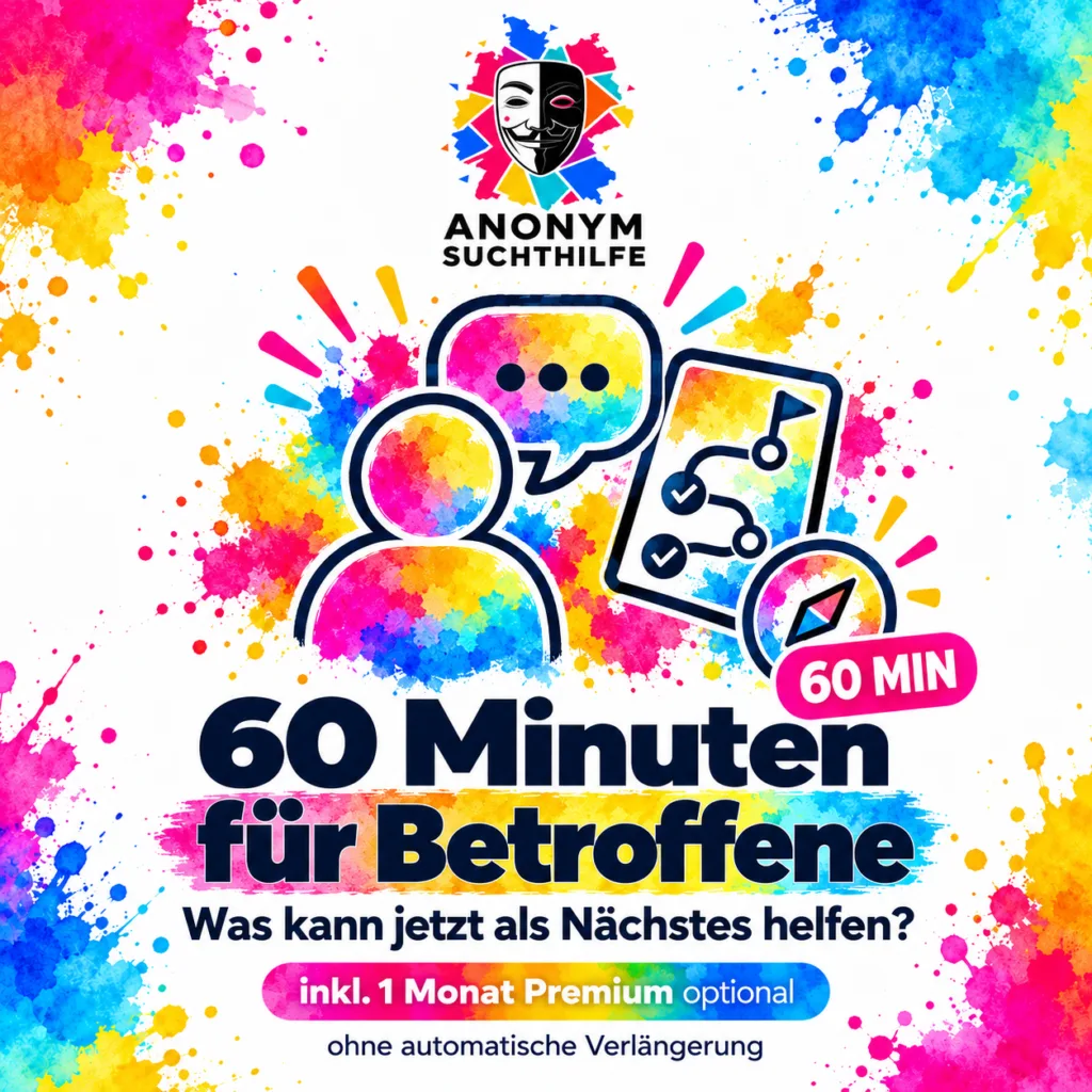 60 Minuten für dich – Persönliches Gespräch für Betroffene
