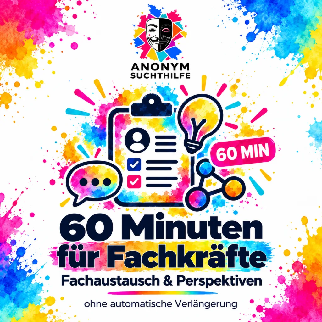 60 Minuten Fachaustausch – Suchthilfe aus einer anderen Perspektive