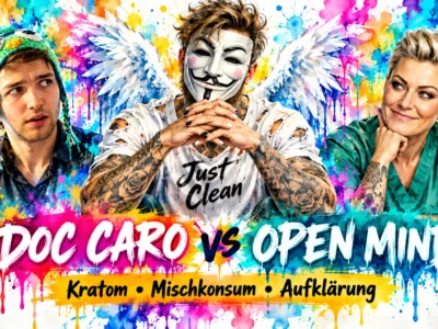 Doc Caro vs. Open Mind: Was der Fall Adrian über Kratom, Mischkonsum & Drogenaufklärung zeigt